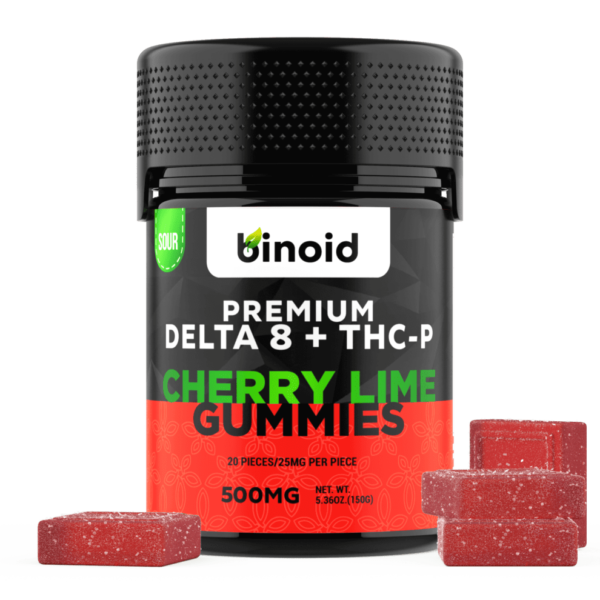 THC-P GUMMIES – SOUR CHERRY LIME