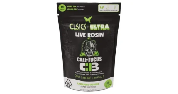 Call of Focus Sativa Rosin Gummies