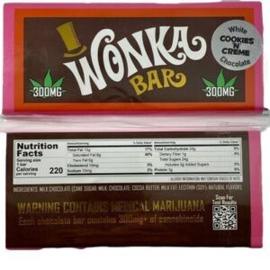 Wonka Chocolate Bar Cookies N Cream UK